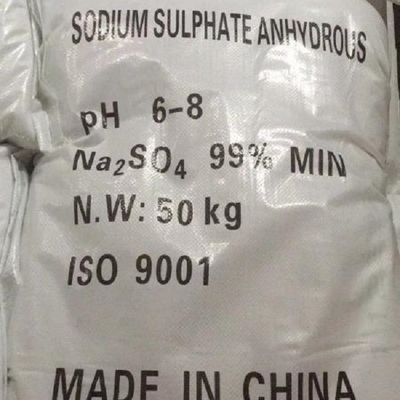 Sodium Sulfate Anhydrous CAS 7757-82-6 Glauber'S Salt Neutral PH Industry Grade