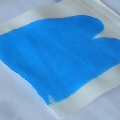 Blue Daylight Fluorescent Pigment Paste CAS 7732 18 5 PH6.5-7.5